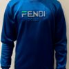 Blue Fendi Printed Warm Sweatshirt in warm fabric